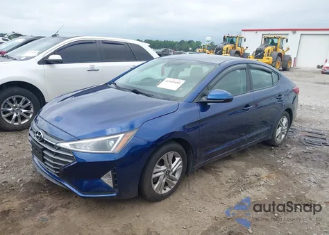 2020 Hyundai Elantra Sel из США, поврежденный, VIN 5NPD84LF6LH510202